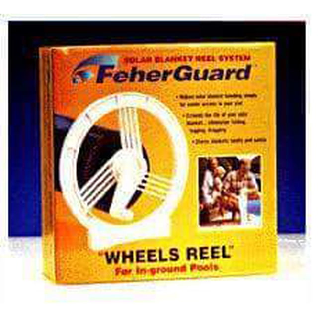 Feherguard Système de Rouleau de Couverture Solaire, Kit de Base Solaire Uniquement - Base SG
