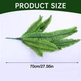 thumbnail image 4 of UV Resistant Lifelike Artificial Boston Fern, 28/38/60/88 Branches 2025 New Artificial Ferns, Ferns Artificial Plants Large for Planters, Office & Home Decor, Outdoor & Indoor, 4 of 9