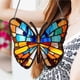 thumbnail image 5 of Spanish Moon Pendant Stained Acrylic Window Hanging, Butterfly Wall Decor for Butterfly Lovers Housewarming Gift S B, 5 of 5