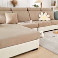 thumbnail image 4 of Housse de Canapé Extensible 2024 2023, Housses de Coussin de Canapé Antidérapantes, Housses de Sectionnel en L, Housse de Chaise Longue (Camel Chaise Cover), 4 of 7