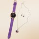 thumbnail image 1 of Conjunto de collar de reloj para mujer Reloj de collar para mujer Reloj de moda exquisito Wmkox8yi sjalhkljlk6028, 1 of 2