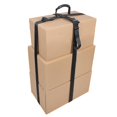 thumbnail image 1 of Aurosturt Box Carrying Strap with Handle Adjustable Straps for Battery Box Handheld Belt Carry Straps for Safely Moving and Lifting Heavy Boxes (Blac, 1 of 7