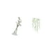 thumbnail image 5 of Figura de escritorio,Estatua de bailarina,adorno de escritorio,decoración del hogar,Estatua de bailarina moderna,regalo de cumpleaños para la oficina.,Adhesivo de pared,Pegatinas de pared de, 5 of 8