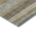 thumbnail image 3 of Addison Rugs Mayfield Premium Machine Washable Transitional Stripes Beige Rectangle Rug, 3' x 5', 3 of 7
