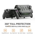 thumbnail image 2 of TPU+ABS Ergonomic Grip Case for ROG Xbox Ally X & Xbox Ally Handheld Game Console - Anti-Slip Drop-Proof Protective Shell with Adjustable Kickstand, 2 of 10