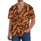 thumbnail image 1 of Balery Peanuts2 Camisa Casual de Manga Corta con Botones para Hombre, Texturizada, Estilo Cubano, para Playa, Verano-3X-Large, 1 of 5