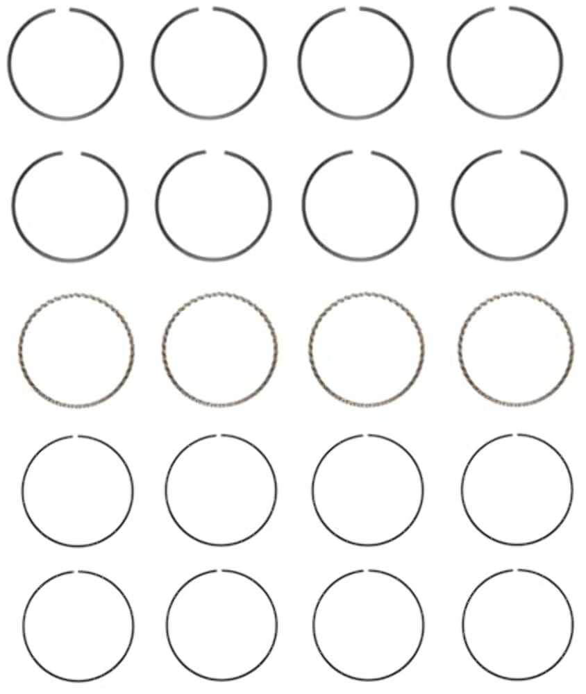 Premium Piston Rings Set | Compatible with 07-12 Chevy Colorado GMC Canyon 2.9L | .50mm (.020 Oversized)