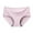 Pink, variant on Odbmxy Briefs Plus Size Womens Panties Plus Size Underwear Women Breathable Seamless Black Plain Ice Silk Panties