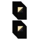thumbnail image 4 of Wosthever 10 piezas de hojas de terciopelo autoadhesivas, caja de joyería flocada, forro artístico, telas suaves, plantilla para hacer Negro 2piezas, 4 of 6