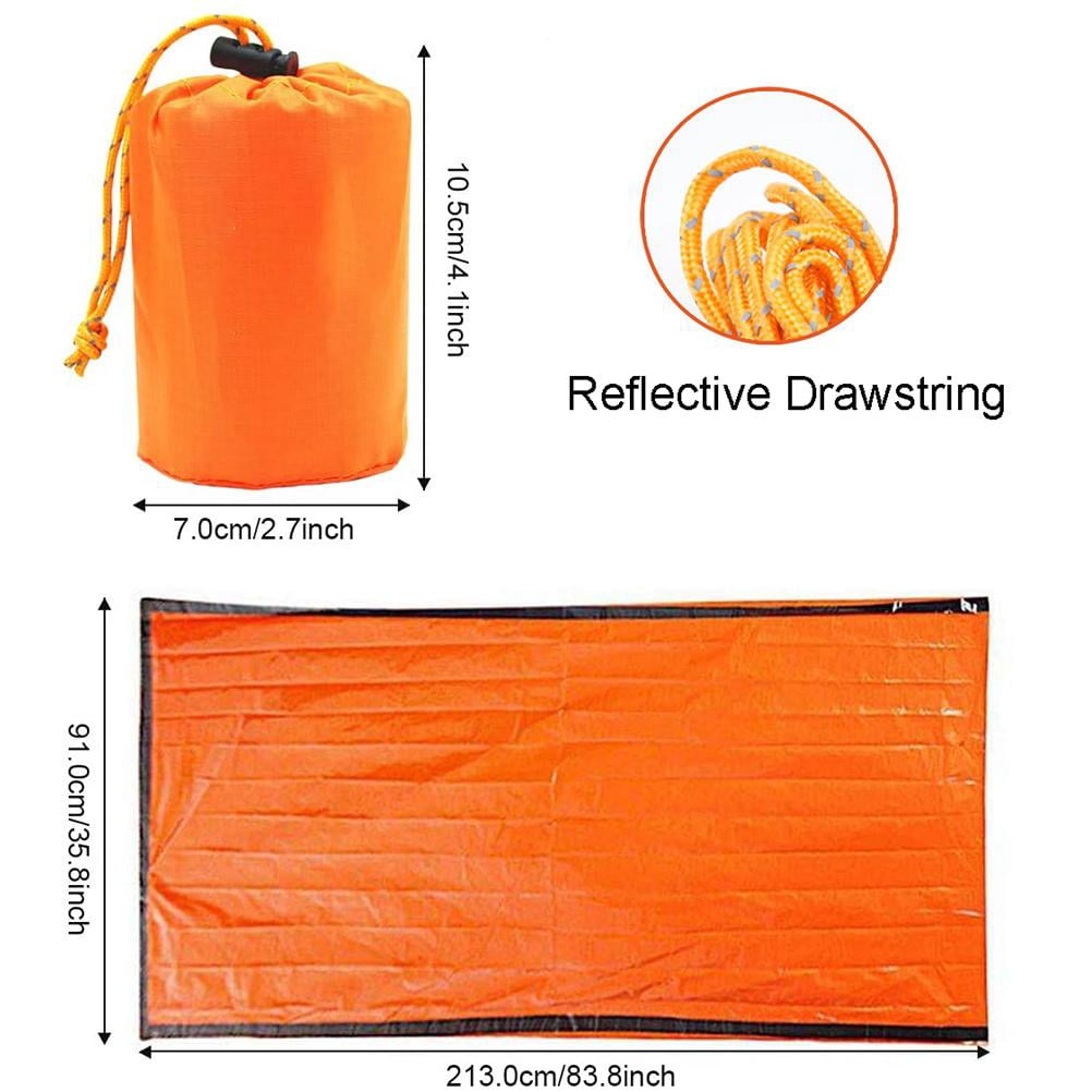 Bivy bag / sac de couche d'urgence en Mylar & imperméable Encampment – Planète Rando Bivy bag / sac de couche d'urgence en Mylar & imperméable Encampment – Planète Rando