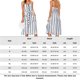 thumbnail image 2 of Vestido Midi Elegante Vestido ajustado de mujer estilo bohemio a rayas de un solo pecho sin espalda traje diario Cgtredaw Negro S para Mujer, 2 of 7