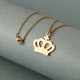 thumbnail image 1 of DIY letra Hip Pop Cruz colgante collar personalizado colgante joyería de moda colgantes y dijes, 1 of 4
