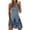 #2-Dark Blue, variant on Plus Size Womens Dress Sexy Summer Sleeveless Dresses