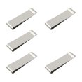 thumbnail image 4 of 5 Pcs Pinces à Billets en Acier Inoxydable Porte-Argent Professionnel Pinces à Billets Multifonctions Pinces à Billets Pratiques, 4 of 8
