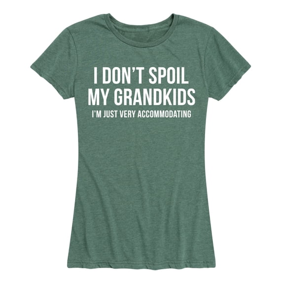 Instant Message - I Don't Spoil My Grandkids - Women's Short Sleeve Graphic T-shirt