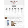 thumbnail image 5 of Chase Secret Womens Jeans High Waisted Straight Leg Ankle Jeans Casual Stretch Denim Pants, 5 of 5
