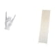 thumbnail image 5 of Estatua de mano con gesto de roca, pantalla de lámpara de pie de papel, manualidades con gestos de manos, decoración acogedora para sala de estar, esc, 5 of 8
