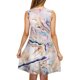 thumbnail image 5 of Sexy Vestido Corto Rayado Cuello Redondo Bolsillo Moda Casual, Poliéster Altamente Elástico para Ropa Interior Y Pijamas, 5 of 9