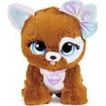 Present Pets, Glitter Puppy Interactive Plush Pet Toy with Over 100