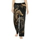 thumbnail image 1 of Balery Vintage Metal Dragon Pantalones de pijama para mujer, pijamas ultraligeros, pantalones de estar por casa-Medium, 1 of 6