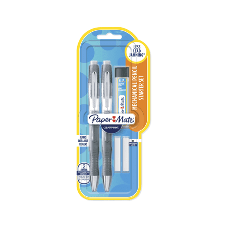 Paper Mate® Clearpoint® Elite Mechanical Pencil Starter Set, 0.5 mm, #2 Lead