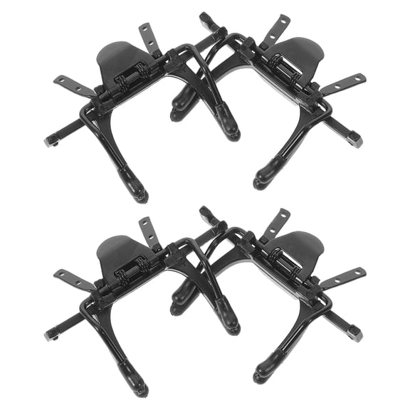 TITINICE Polarized Lens Clips for Glasses Black Easy Compatibility 4Pcs