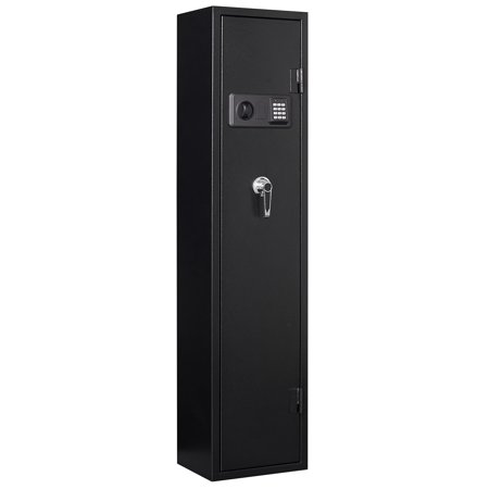 Zakamaur 12.6*9.84*55.1 Digital Keypad Gun Safe Quick Access Electronic Storage Steel Security Cabinet,Black