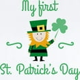 thumbnail image 2 of CafePress - My First St. Patrick's Day Infant Bodysuit - Baby Light Bodysuit, Size Newborn - 24 Months, 2 of 4