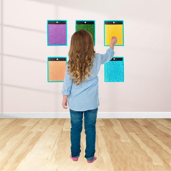 Tapetes sensoriales,Tapetes sensoriales Azulejos sensoriales Almohadillas sensoriales para niños,Juguetes sensoriales táctiles Panel de pared sensorial variado,Azulejos sensoriales