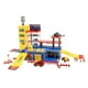 thumbnail image 2 of Juego de estacionamiento de juguetes para vehículos Hugo Police Parking Lot Toy, 2 of 10