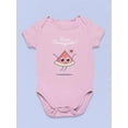 thumbnail image 3 of Buon Ferragosto Cute Melon Bodysuit Infant -Image by Shutterstock,  Newborn, 3 of 4