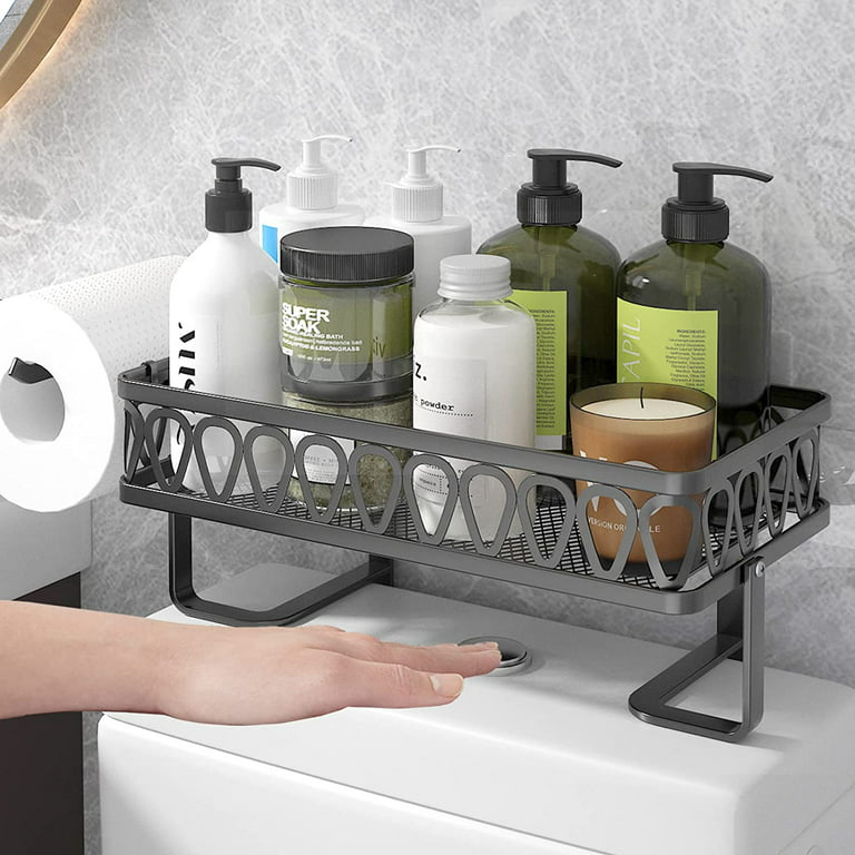 Werseon Shower Caddy Shelf Toilet Rack Single Layer Bathroom