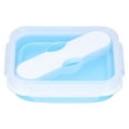 thumbnail image 4 of Thermal Lunch Box,, Lunch Box, Foldable Silicone Leakproof With Fork Spoon For School For Office, 4 of 8
