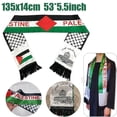 thumbnail image 4 of Sonducket Mantón palestino transpirable, tela agradable para la piel, ropa cómoda, bufandas del Día Nacional de Palestina Accesorios de disfraces tipo3, 4 of 6