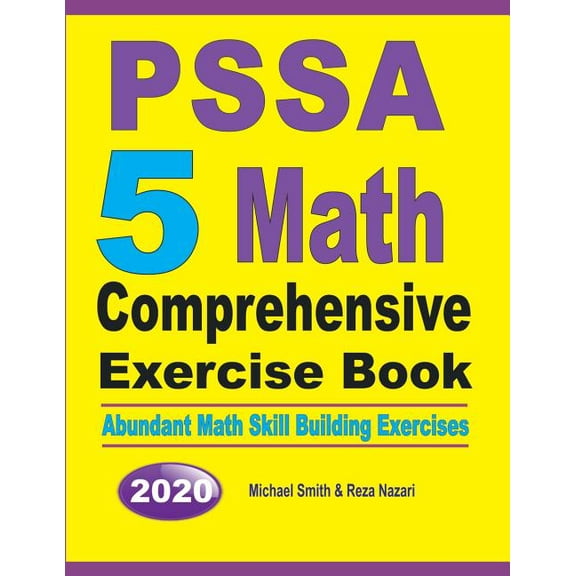 PSSA 5 Math Comprehensive Exercise Book: Abundant Math Skill Building Exercises (Paperback)
