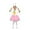 Light Pink, variant on Easter Costumes for Kids Short Sleeve Tutu Tulle Dresses and Headband Set Dress up Performance Dancewear Girls Clothes 9-10 Years