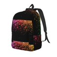 thumbnail image 1 of Disketp Sac à Dos en Toile Coloré Scintillant pour Randonnée, Camping, Voyage et Usage Quotidien-Moyen, 1 of 5