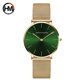 thumbnail image 1 of Movimiento de cuarzo japonés de alta calidad 36mm Hannah Martin mujeres malla de acero inoxidable oro rosa impermeable señoras reloj Dropshipping Tan Jianjun unisex, 1 of 2