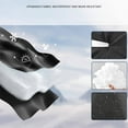 thumbnail image 4 of Outdoor Faucet Cover,Faucet Covers for Winter,Spigot Covers for Winter Insulation Freeze Antifrozen Protection Waterproof Pipe Reusable Covers,8.2X6Inch,Bk, 4 of 7