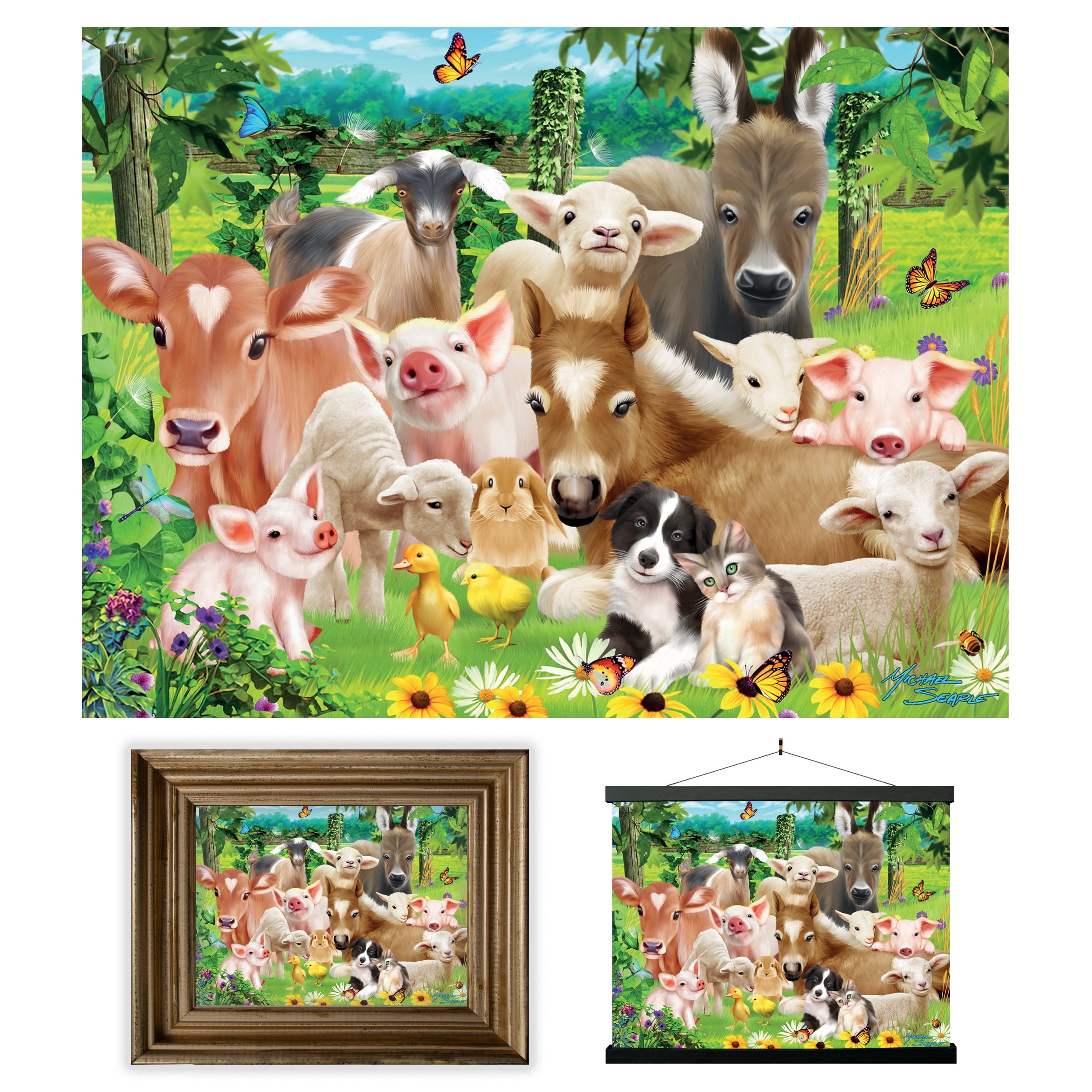 3D LiveLife Lenticular Wall Art Prints - Big Cats Expedition from