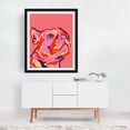 thumbnail image 3 of Pawsitively Patched - India Illustration Dog Pop Art Animal Modern Art Abstract Black Framed Wall Art Print 11 x 14 inches, 3 of 4