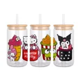 thumbnail image 1 of Sticker UV DTF Transfer Sanrio Cute Characters For 16oz Wrap GLASS Cups High Temperature Resistance DIY Waterproof Custom Decals, 1 of 1