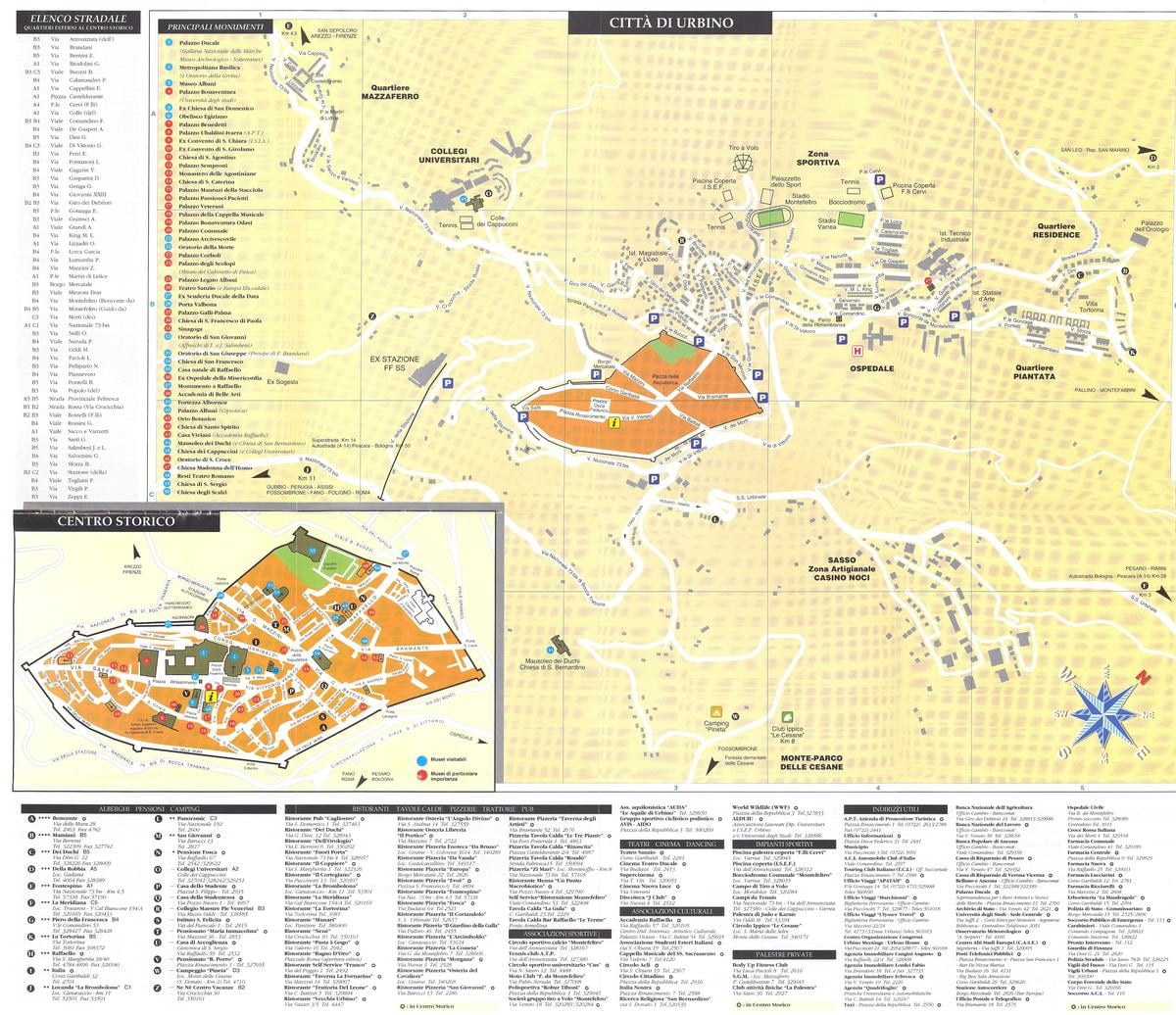 27x24 Heavyweight Photo Paper Quality Poster Urbino Map Urbino It 8e341c45 8a00 4324 86e3 