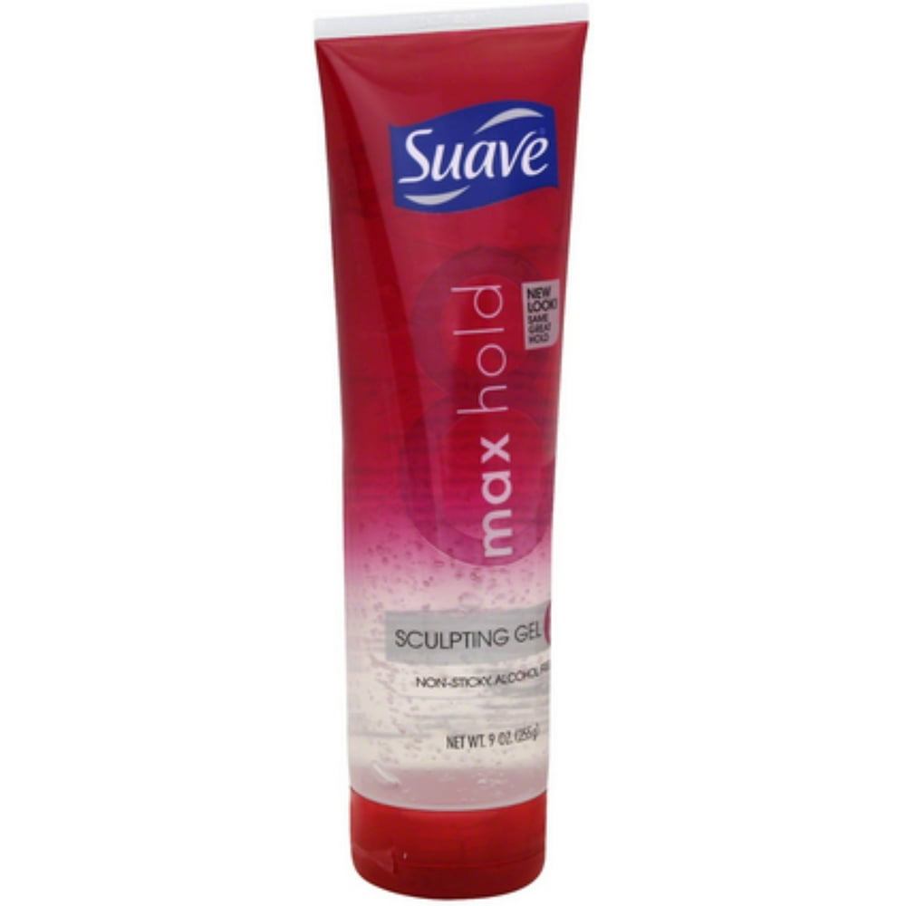 Suave Max Hold 8 Sculpting Gel 9 oz (Pack of 4)