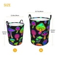 thumbnail image 5 of Kll Bright Mushrooms Waterproof Foldable Laundry Hamper Bucket With Handles For Storage Bin,Kids Room,Home Organizer (Medium), 5 of 8