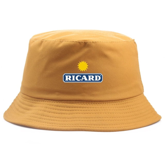 Classic Ricard Bob for France Man Outdoor Sports Travel Sun Beach Hat Lady Casual Double Side Wear Bucket Hat Riacrd Panama Hat Gao Jinjia LED