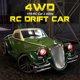 thumbnail image 3 of Coche de Control Remoto, RC Drift Car 1/16 RC Car 2.4GHz 4WD 35km/h RC Race Car Alta velocidad Niños Tomshoo Azul, 3 of 7