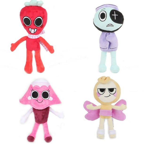 Dandy's World-juguete de peluche de guijarro, juego de terror, Dandys World Rodger Goob Plushie, almohada suave de peluche de Anime, decoración del hogar, regalo de muñeca