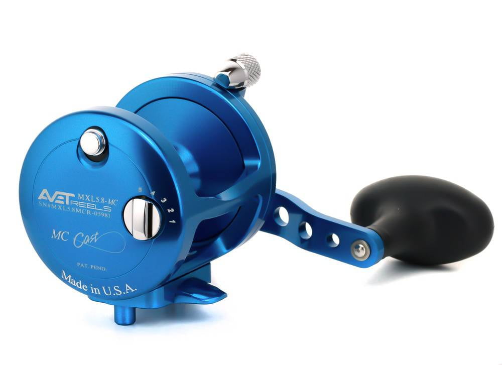 Avet MXJ5.8 Blue Lever Drag Conventional Reel
