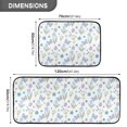 thumbnail image 3 of 2-Piece Kitchen Mat Set Non Slip Washable Floor Mats Decorative Rugs for Kitchen Sink Laundry Spring Plants and Easter Egg, 3 of 7